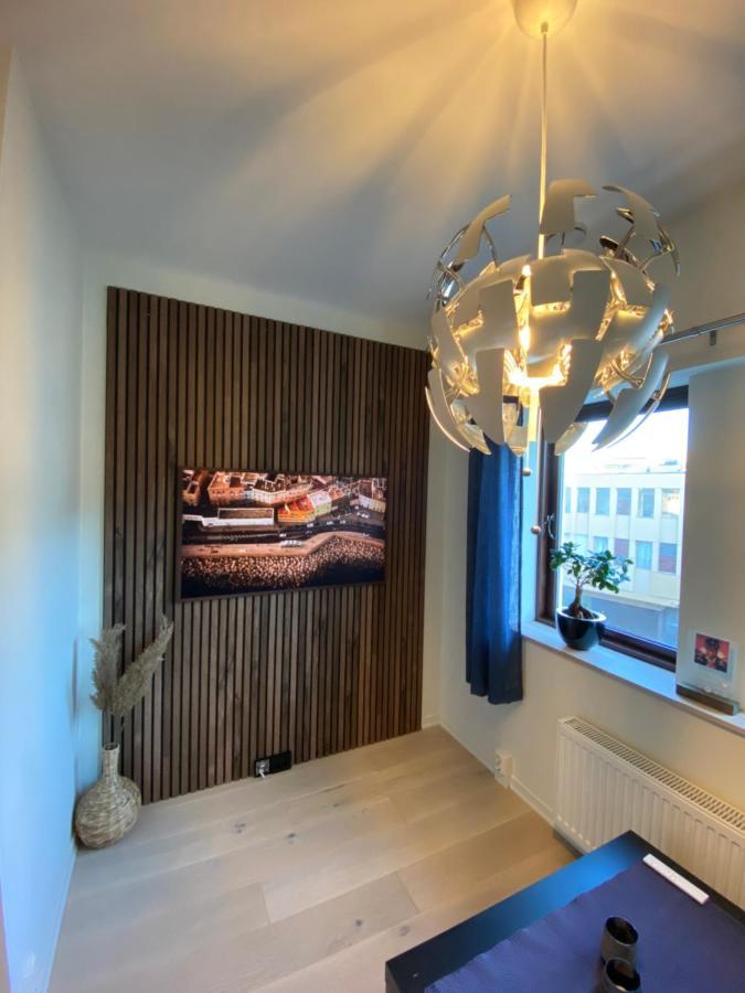 Moderne Leilighet Midt I Sentrum Av فردريكسْتاد المظهر الخارجي الصورة